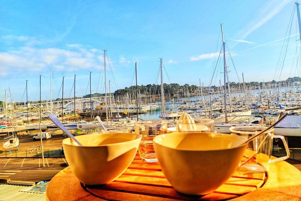 Les Balcons De La Trinite - Vue Sur Mer Et Le Port Eksteriør billede